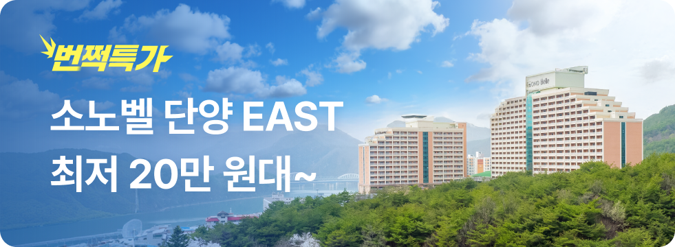 번쩍특가 | 소노벨단양west