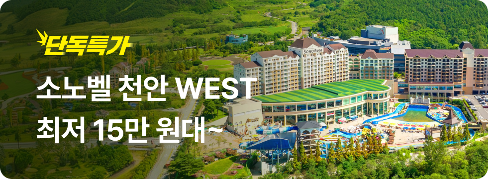 번쩍특가 | 소노벨천안WEST