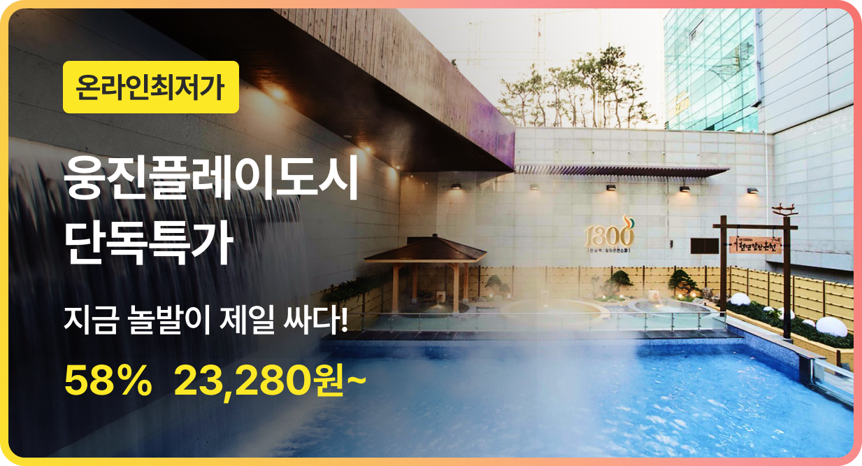 번쩍특가 | 웅진플레이도시단독특가