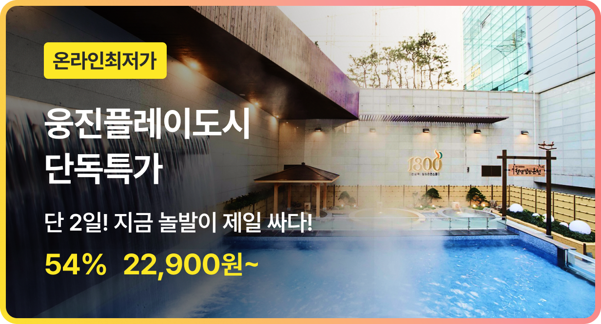 번쩍특가 | 웅진플레이도시