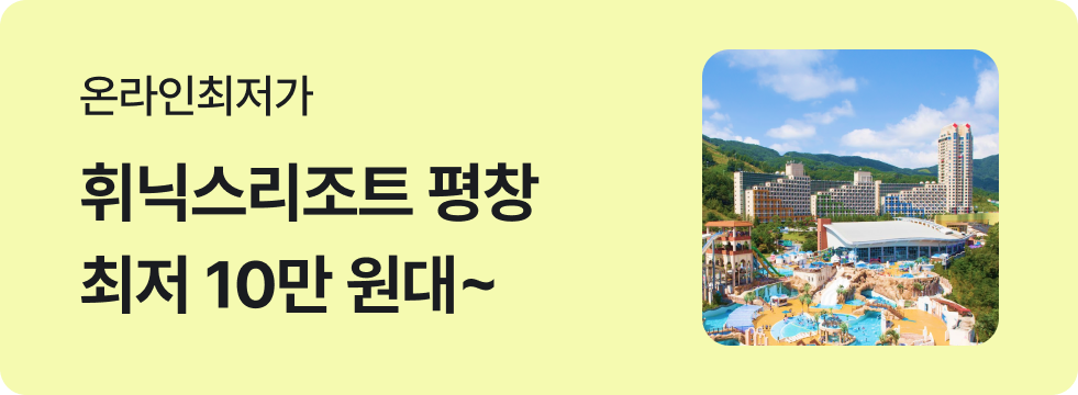 번쩍특가 | 휘닉스리조트
